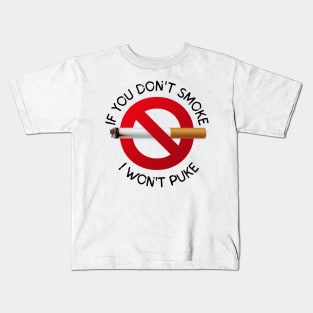 No Smoking Kids T-Shirt